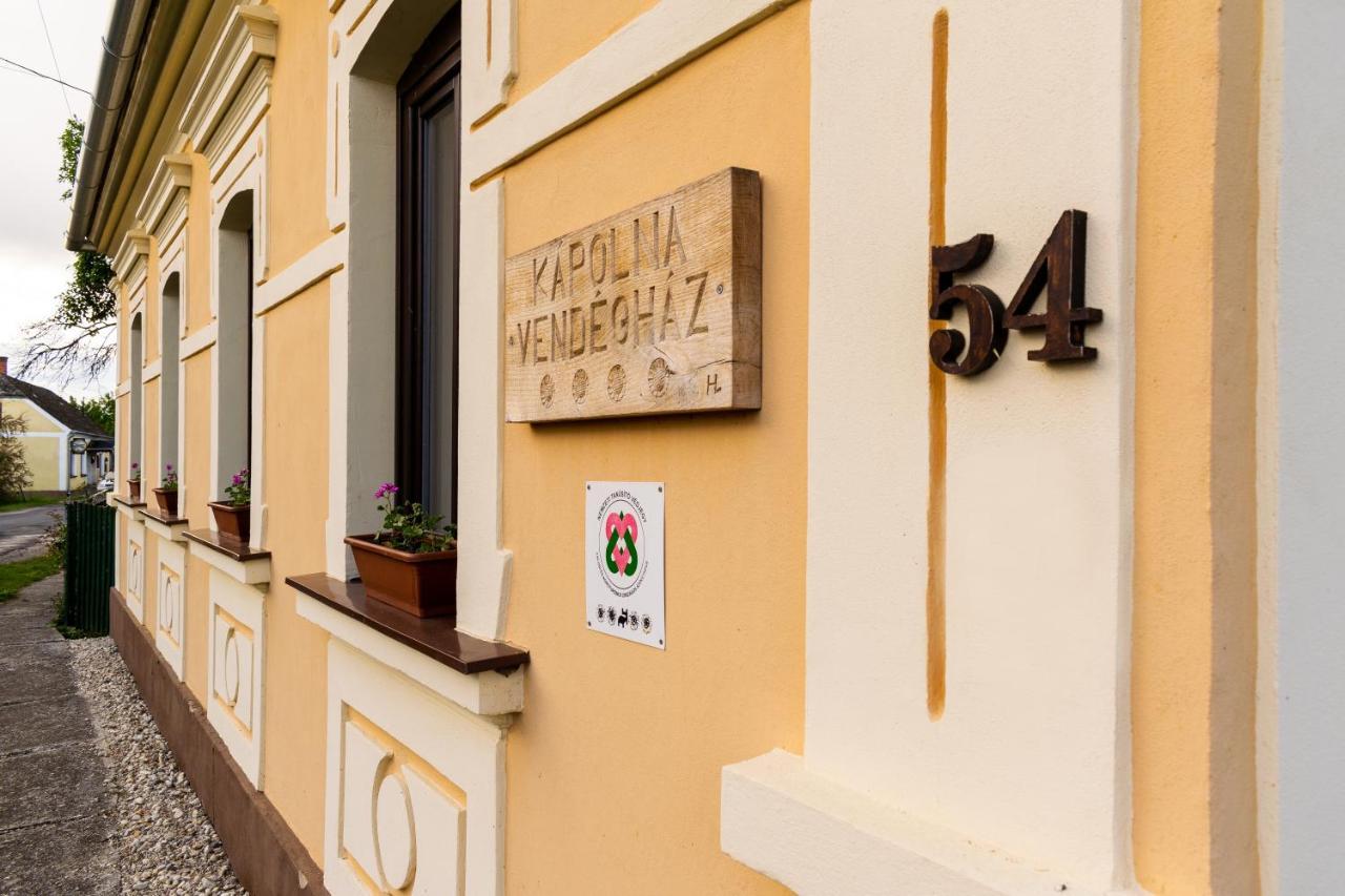 Kapolna Vendeghaz Apartment Kerkaskapolna Exterior photo